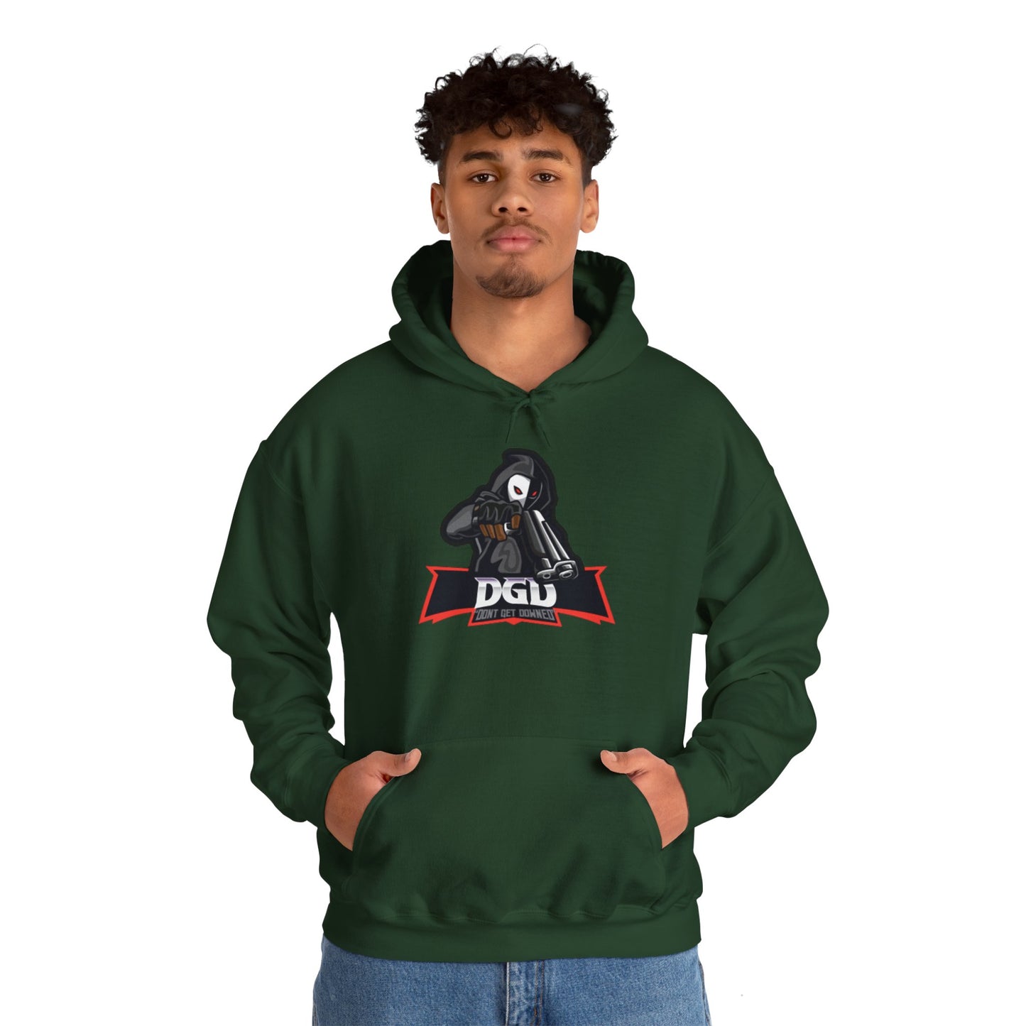 Down 'Em, Finish 'Em, Repeat Hooded Sweatshirt
