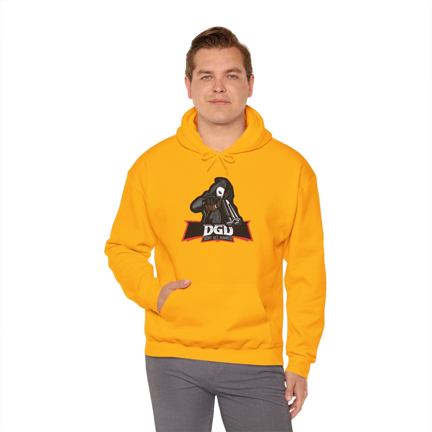 Down 'Em, Finish 'Em, Repeat Hooded Sweatshirt