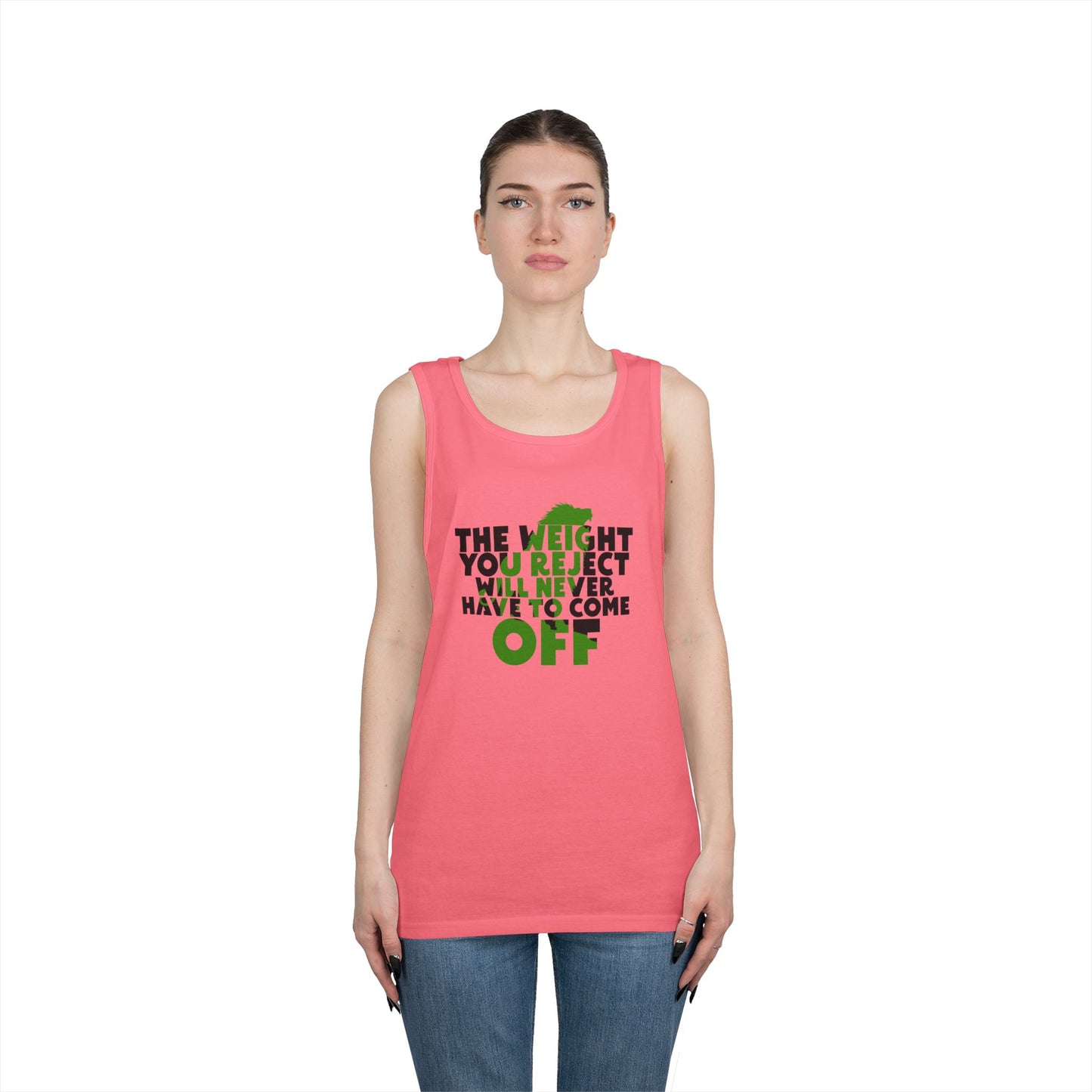 Motivational Fitness Tank Top, Workout Apparel, Gym Shirt, Unisex Activewear, Inspirational Gift for Fitness Enthusiasts