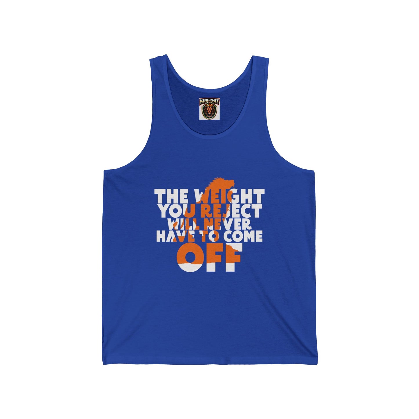 Unisex Jersey Tank Top - Motivational Fitness Apparel, Activewear for Gym & Outdoor, Cute Summer Shirt, Perfect Gift for Fitness Enthusiasts