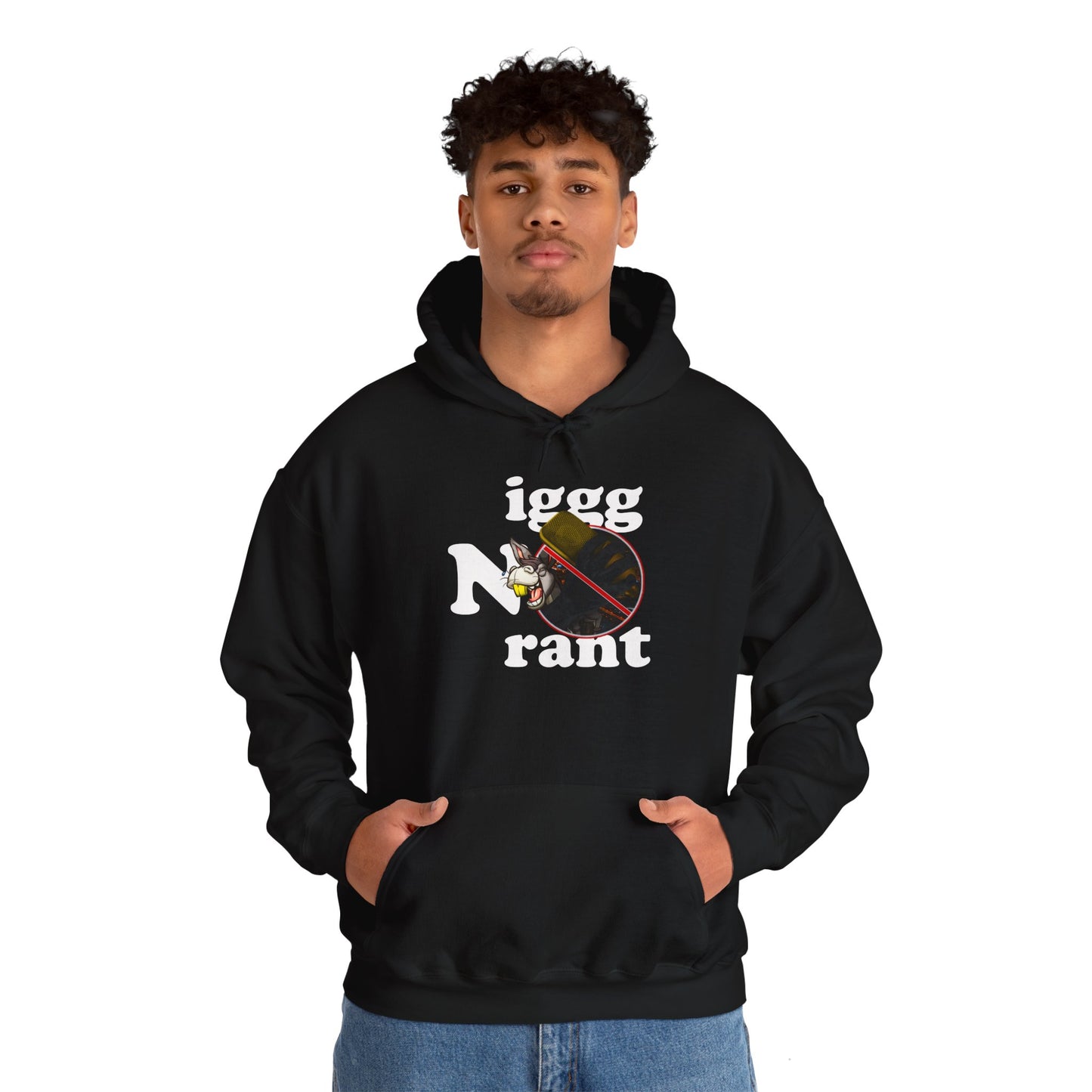 IgggNoRant  Hooded Sweatshirt