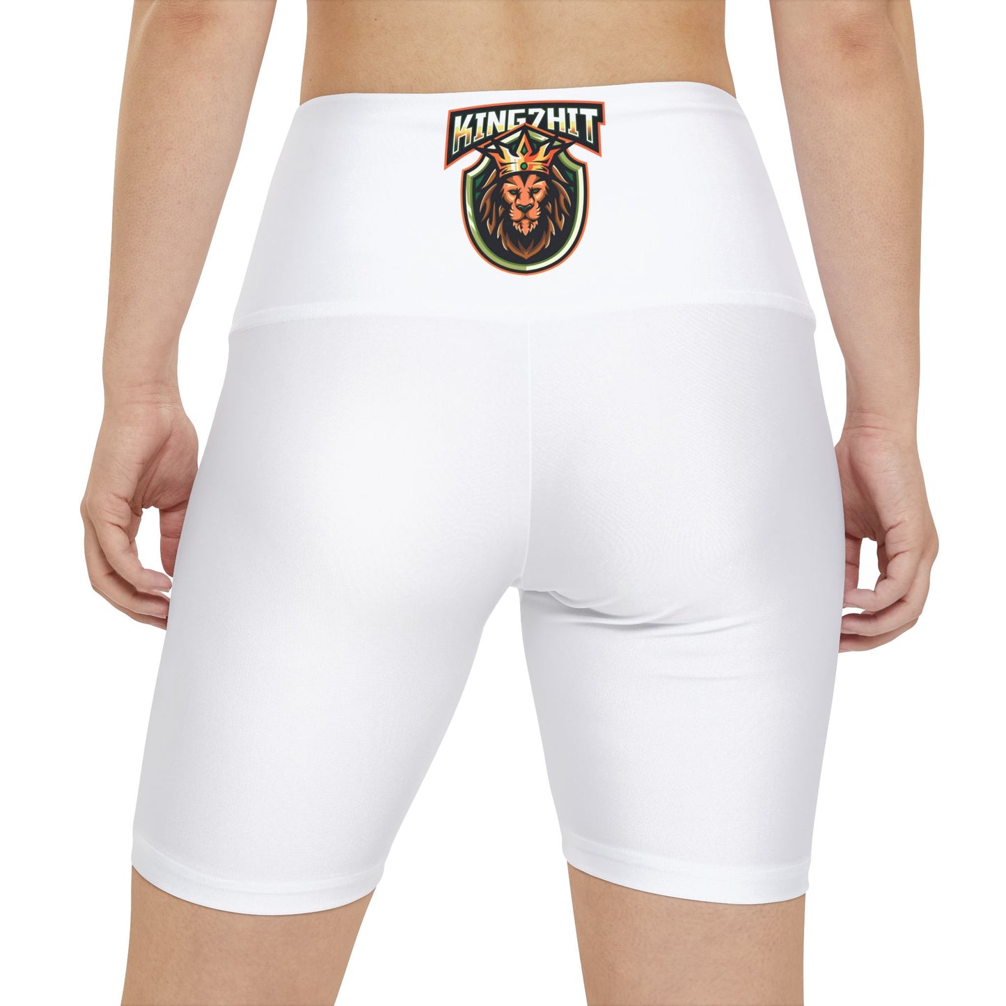 Women's Workout Shorts - Fedora Lion Design, Activewear, Fitness Apparel, Exercise Shorts, Casual Wear, Summer Essentials