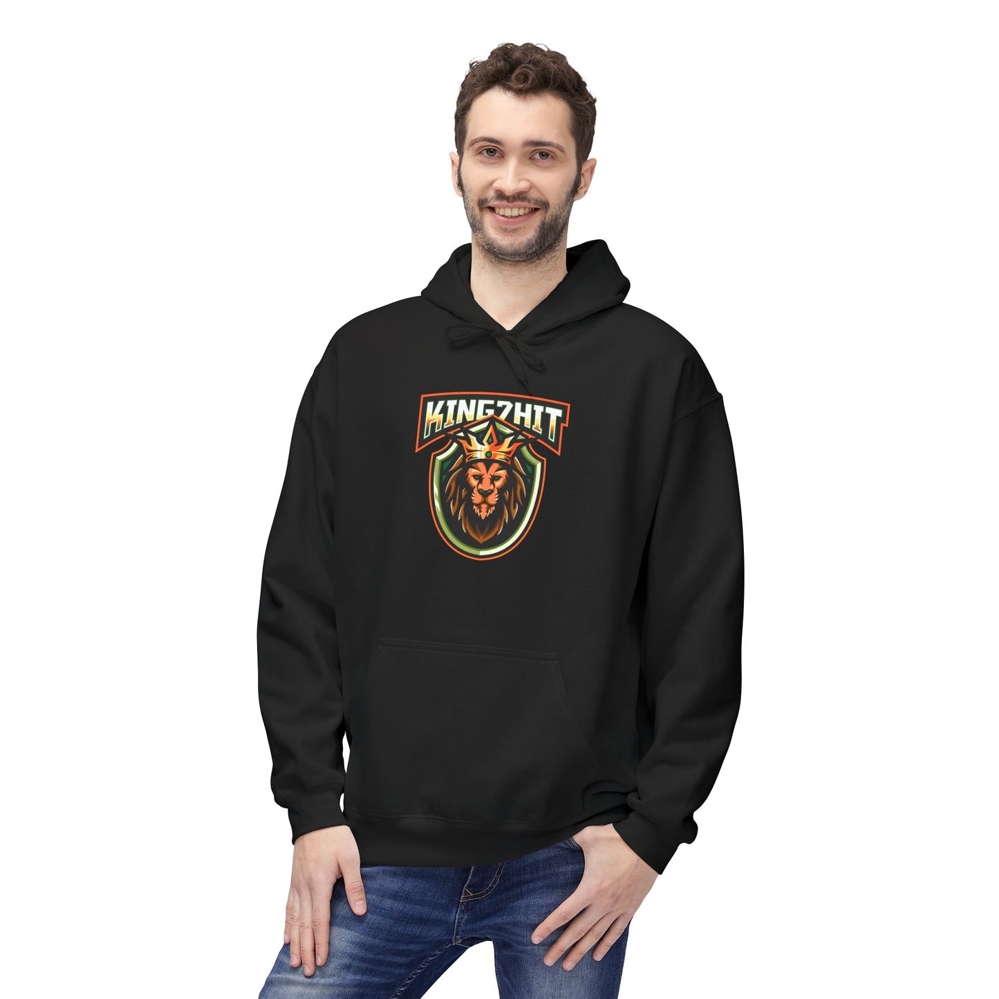 'King7hit Fitness' - Fleece unisex Hoodie
